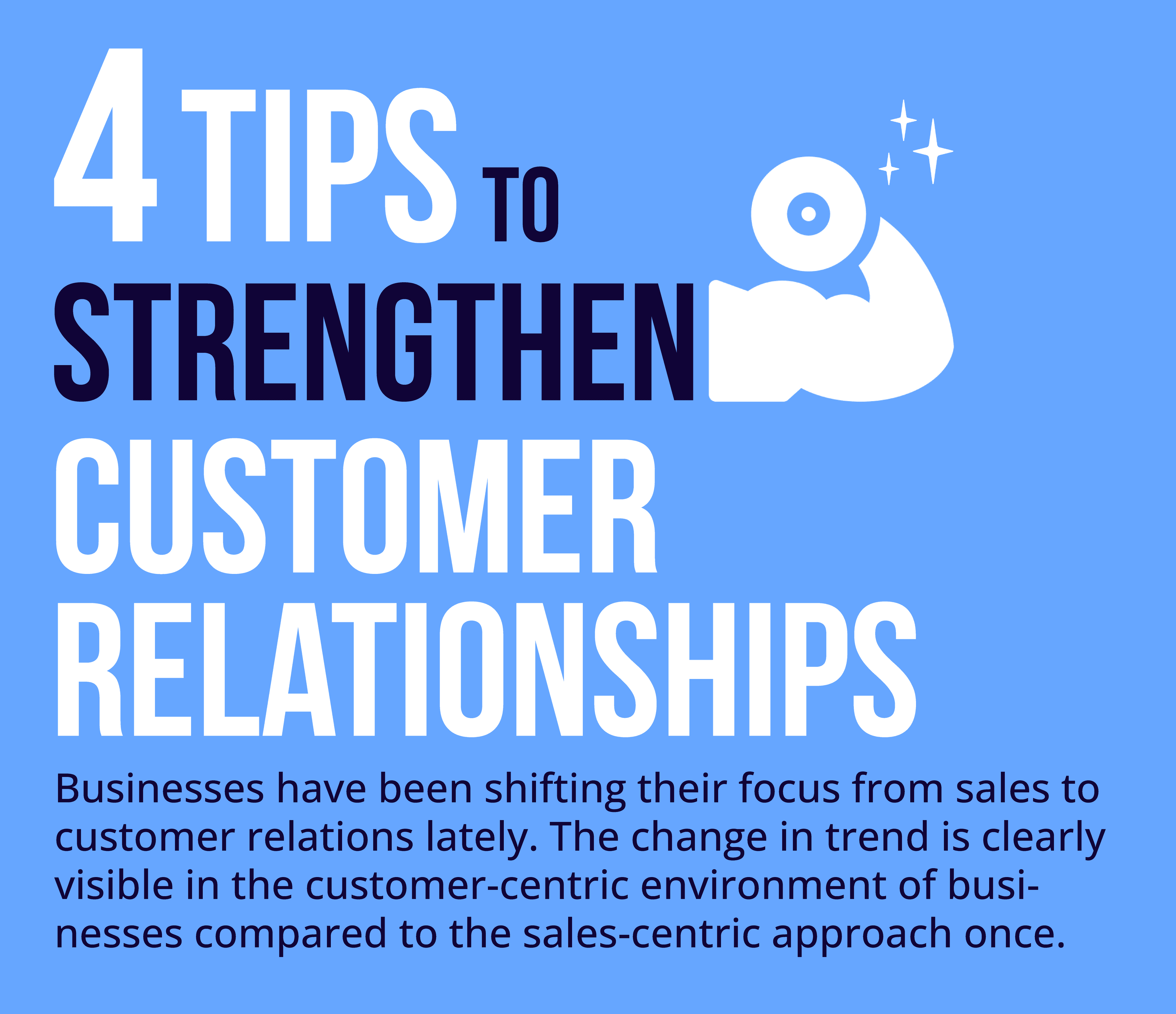 4 Tips To Strengthen Customer Relationships - Blog Cover