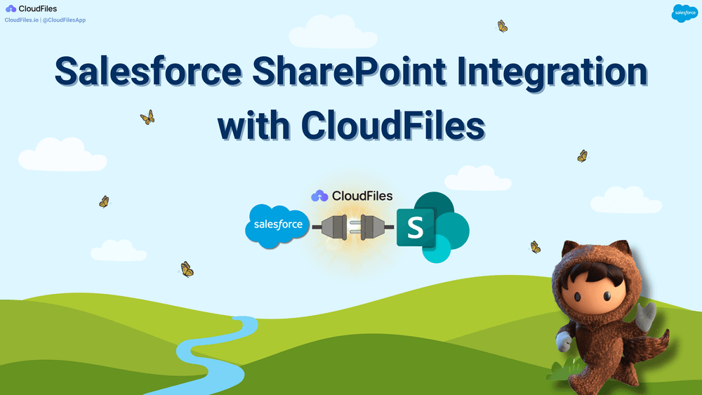 Salesforce SharePoint Integration with CloudFiles Blog Cover