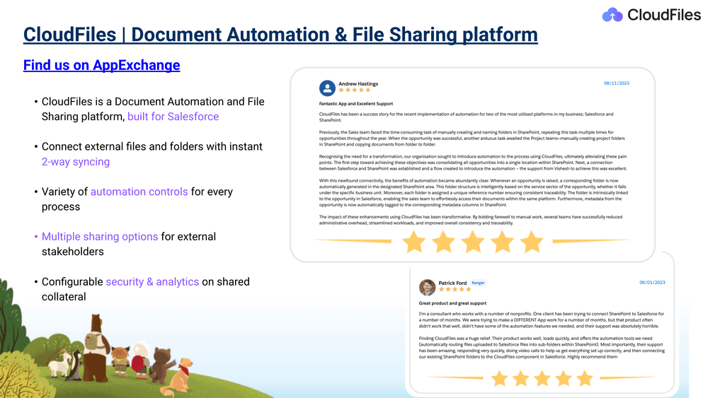 CloudFiles AppExchange Reviews