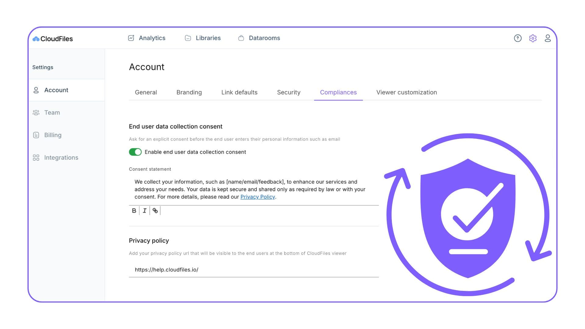 Data Consent & Privacy 