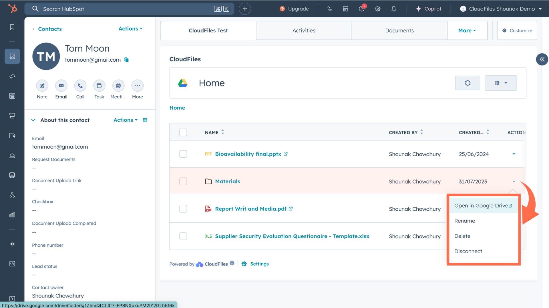 Folder Management and sync