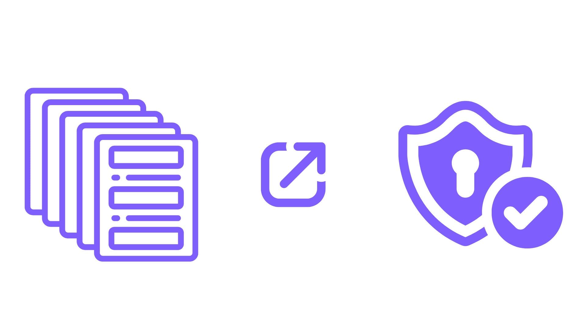 Generate secure link for file
