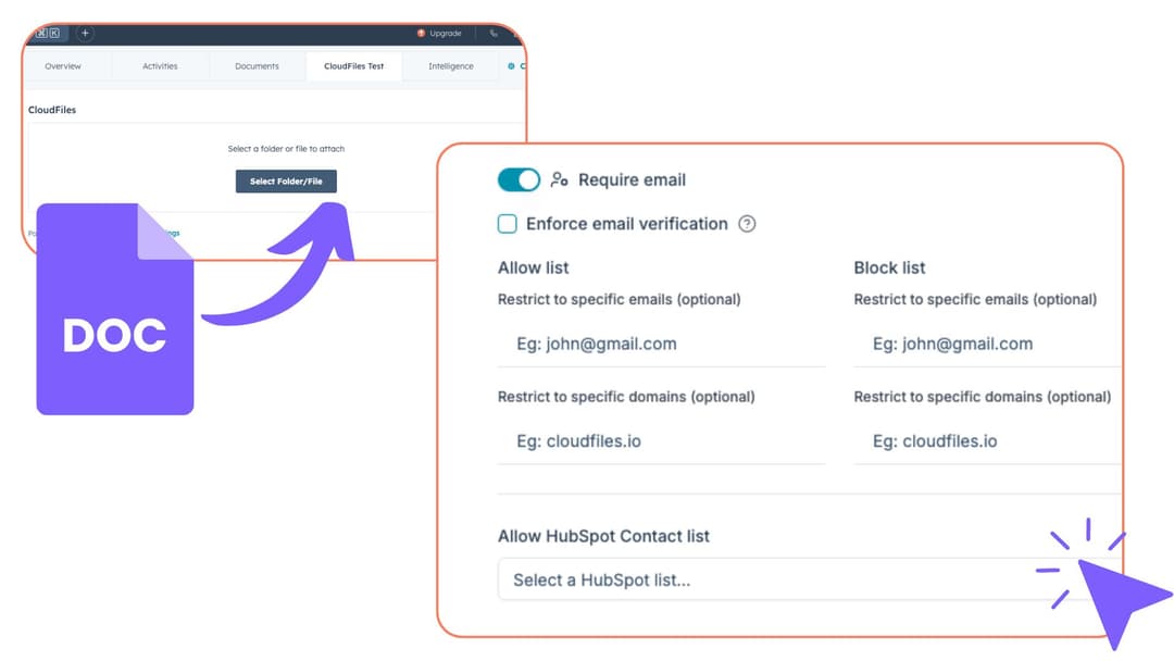 Link Creation and sharing