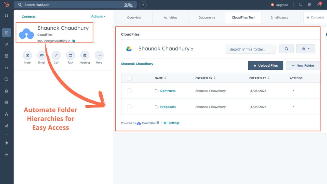 Automate folder hierarchies