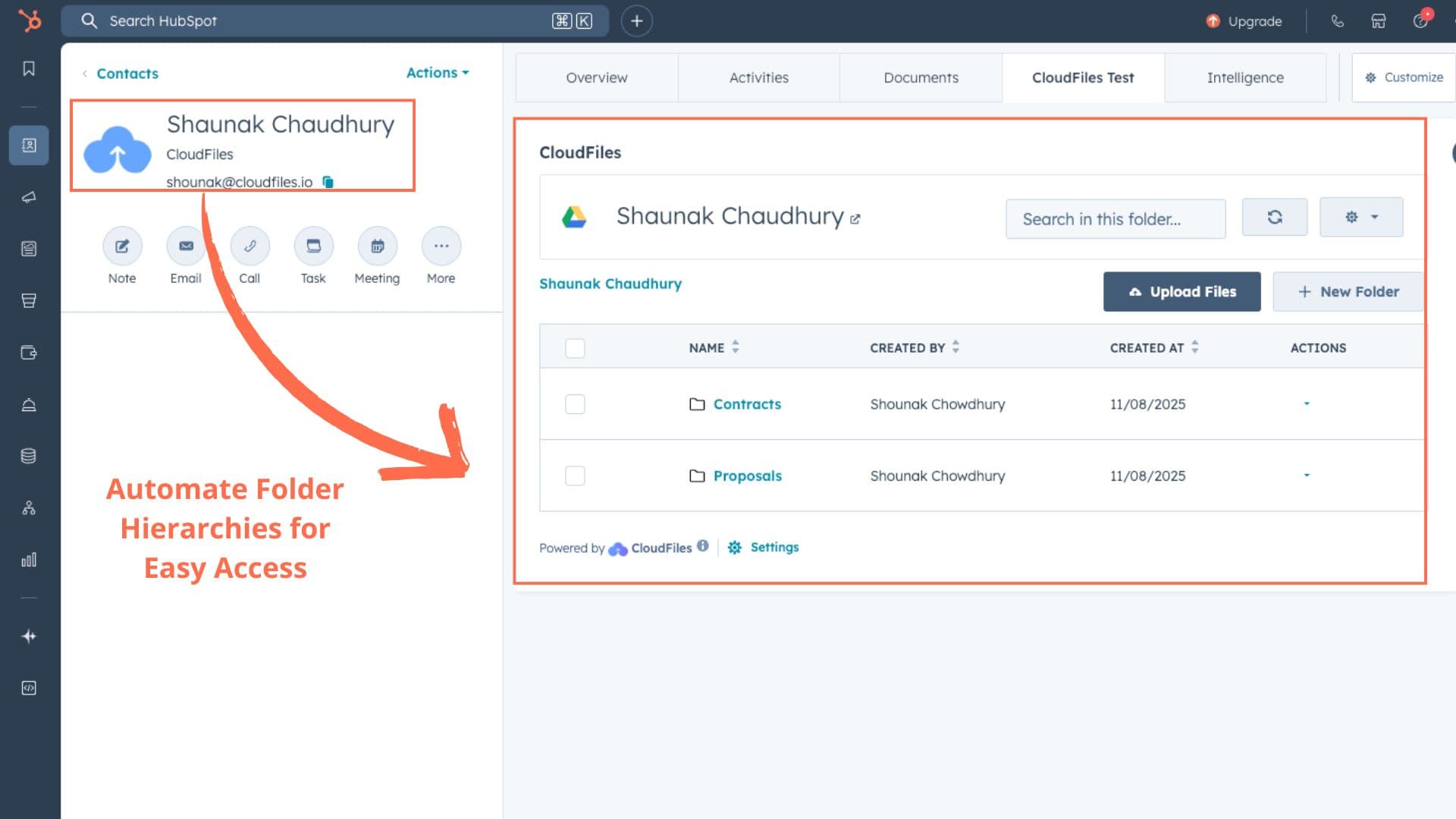 Automate folder hierarchies
