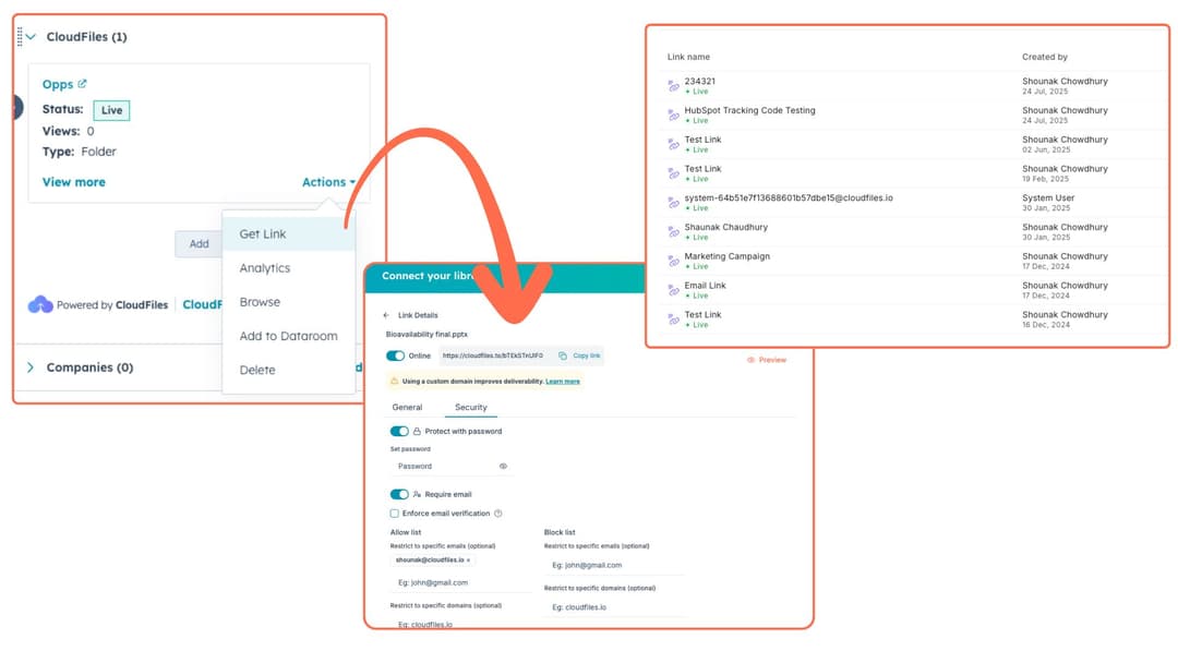 File and Folder sharing