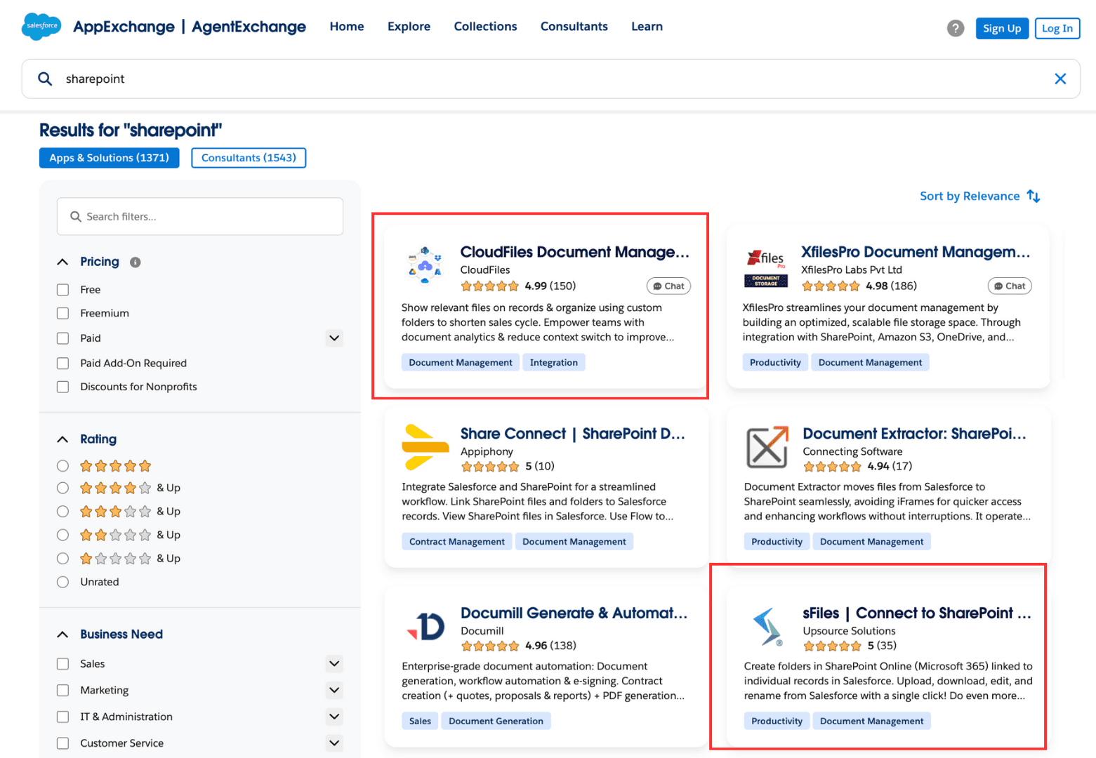 CloudFiles - Top Salesforce-SharePoint Connector